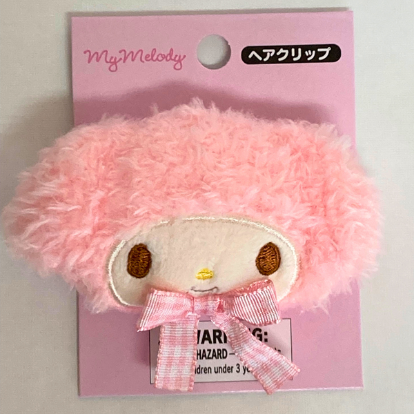 マイメロディ ヘアクリップ サンリオ フェイスヘアクリップ MYMELOLODY