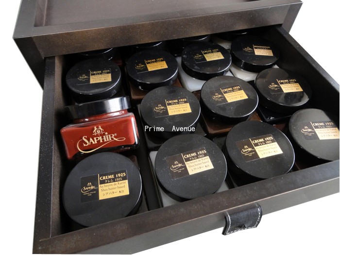 Saphir Noir（サフィール ノワール） ドローワーボックス 靴磨き収納
