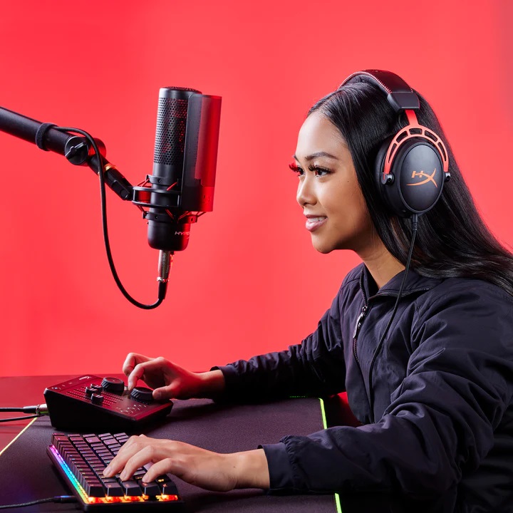 HyperX Audio Mixer USB接続オーディオミキサー XLR入力対応 ブラック