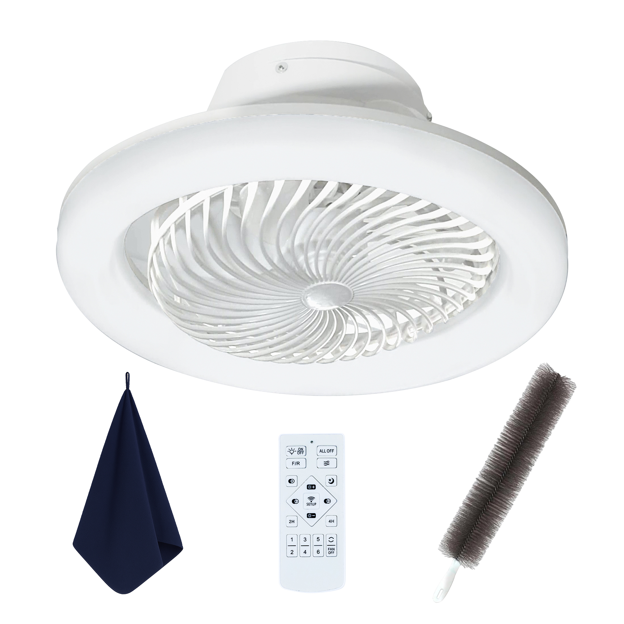 360度回転式 LEDシーリングファンライト】 RDLabo 逆回転 静音 節電