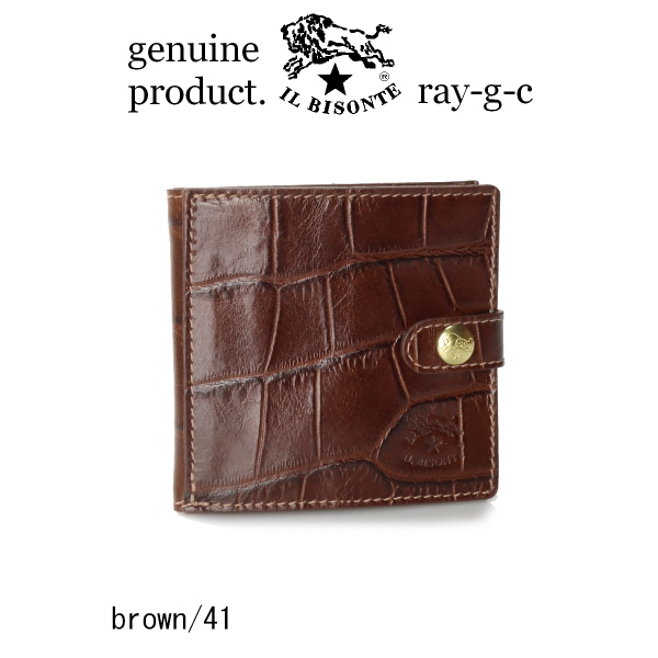 IL BISONTE（イルビゾンテ） 財布 IL BISONTE 2つ折りスクエア