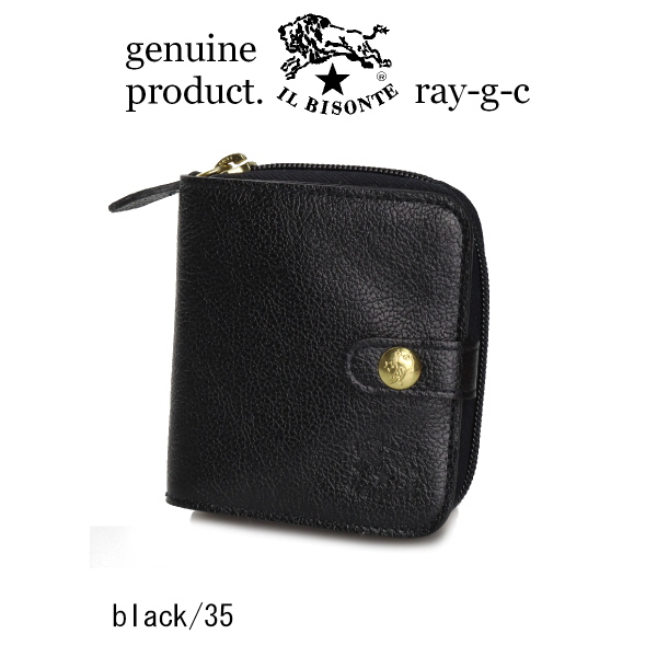 IL BISONTE（イルビゾンテ） 財布 IL BISONTE 2つ折ラウンドジップ