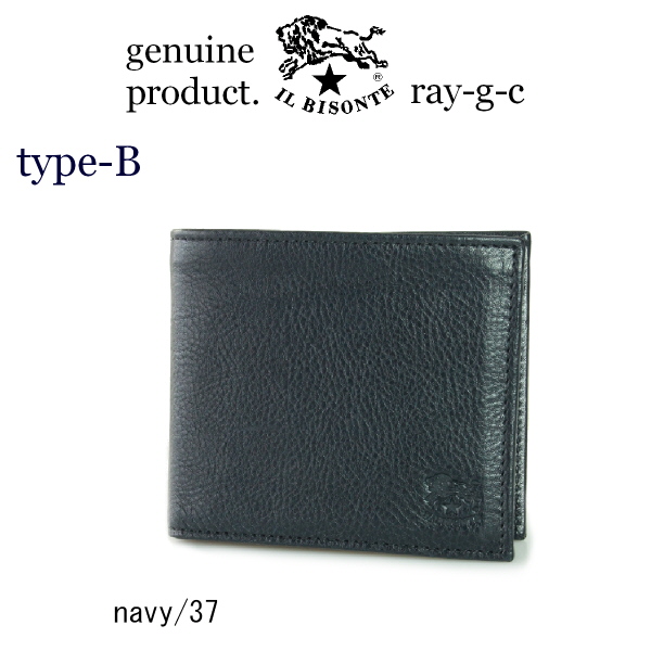 IL BISONTE（イルビゾンテ） 財布 IL BISONTE 2つ折ウォレットType-B