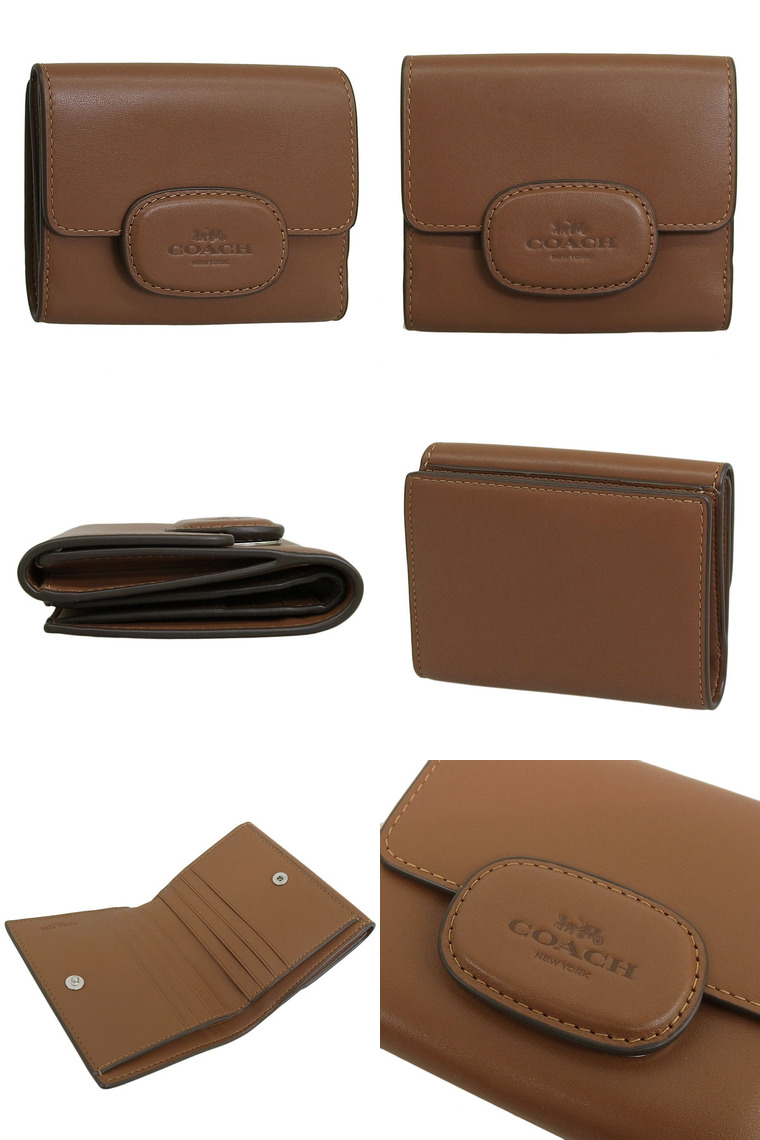 箱なし特別価格】新品 コーチ 二つ折り財布 ブラック CT985 COACH 2