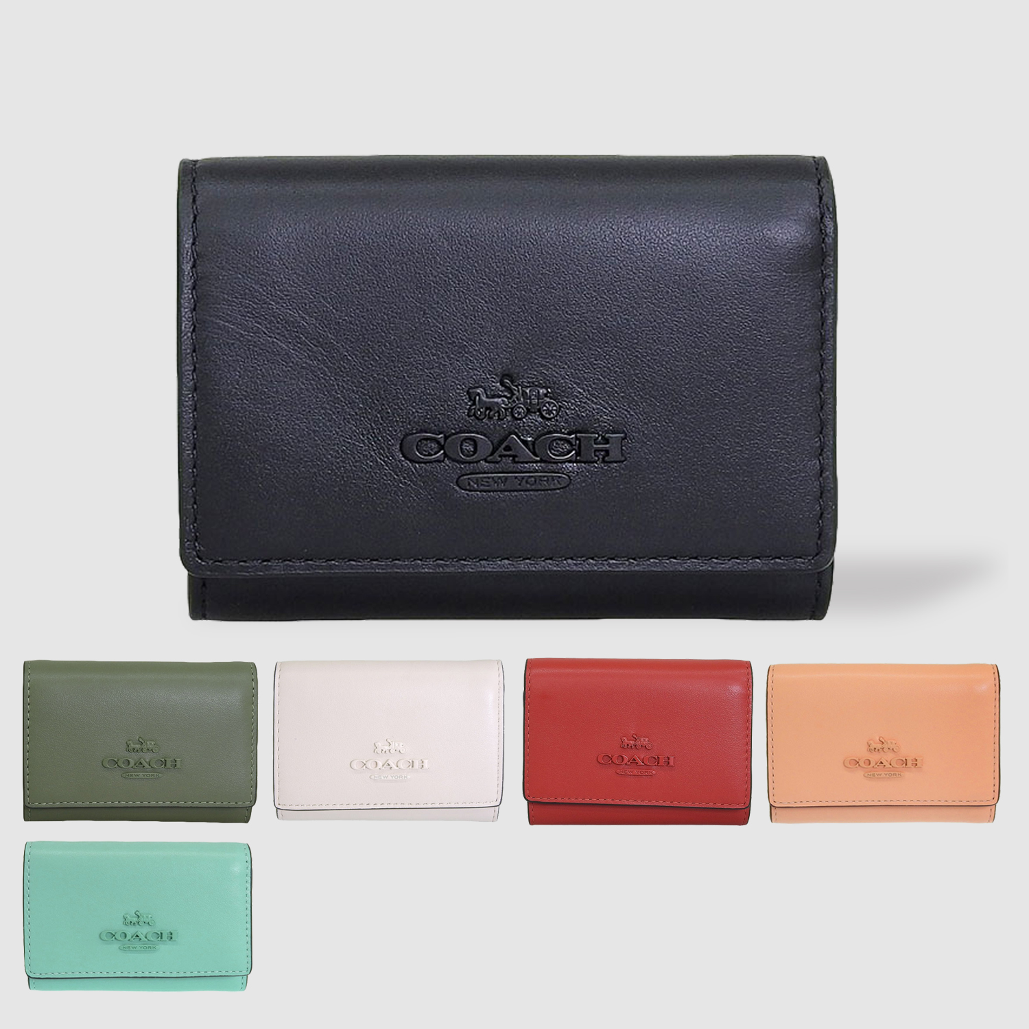 COACH（コーチ） 財布 レディース 3つ折り 折財布 ミニ財布 コンパクト