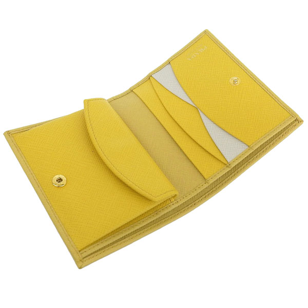 PRADA（プラダ） 財布 レディース 2つ折り 折財布 コンパクト