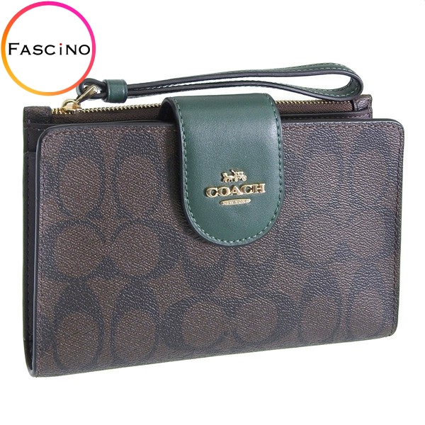 COACH（コーチ） 財布 レディース 二つ折り長財布 アウトレット