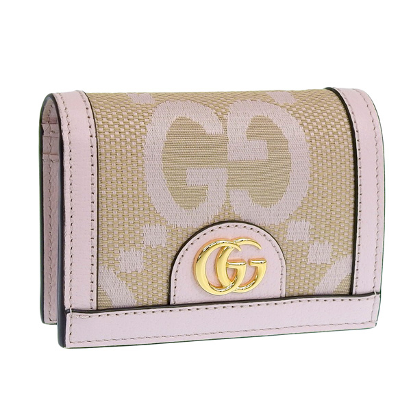 GGキャンバス グッチ 財布 レディース 二つ折り財布 ジャンボGG