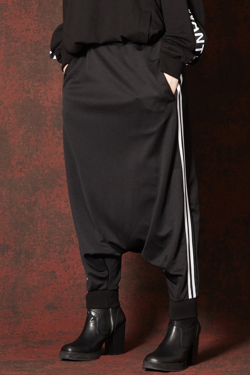 ankoROCK アンコロック サルエルパンツ メンズ ジャージ パンツ ライン