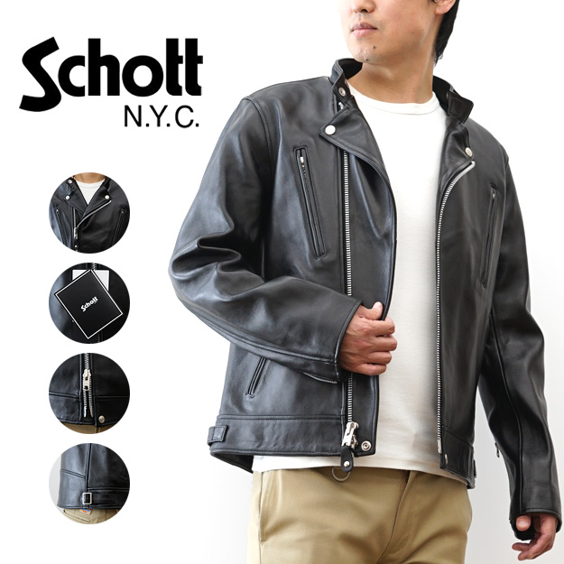 Schott N.Y.C（ショット） Schott レザートラッカージャケット メンズ
