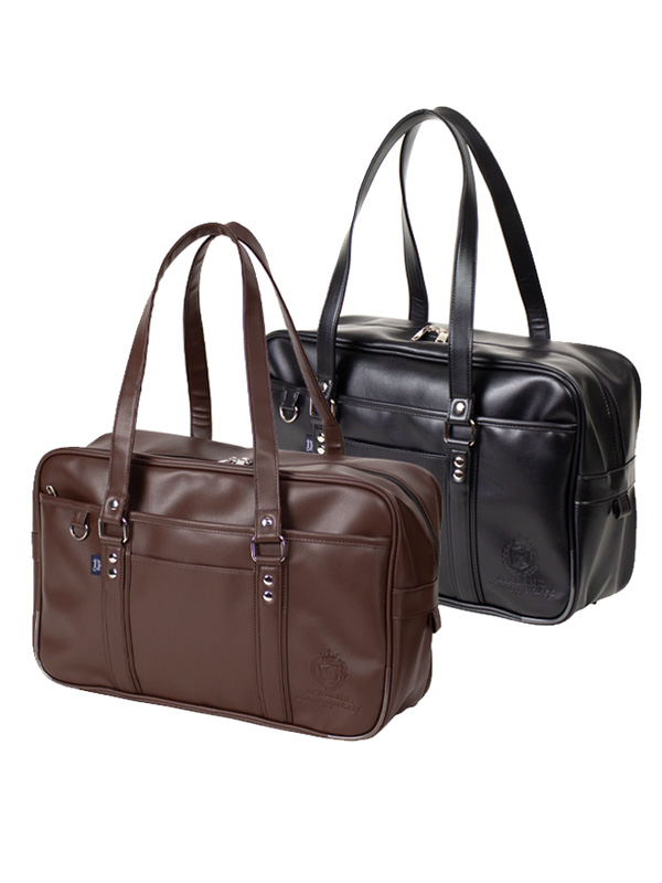 EASTBOY（イーストボーイ） スクール バッグ ブラウン ブラック 合皮 2