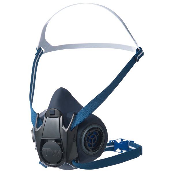 防じん(防塵)防毒兼用マスク TW02S 1個 面体のみ フィルタ・吸収缶別売