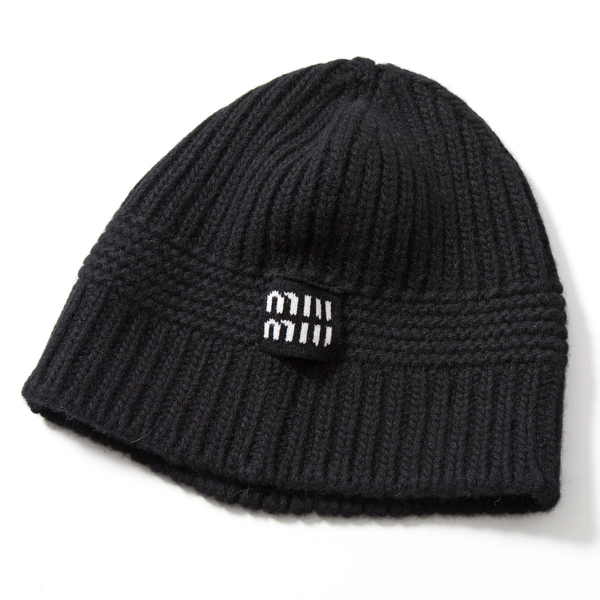 miu miu（ミュウミュウ） ニット帽 5HC311 2F8S レディース カシミヤ