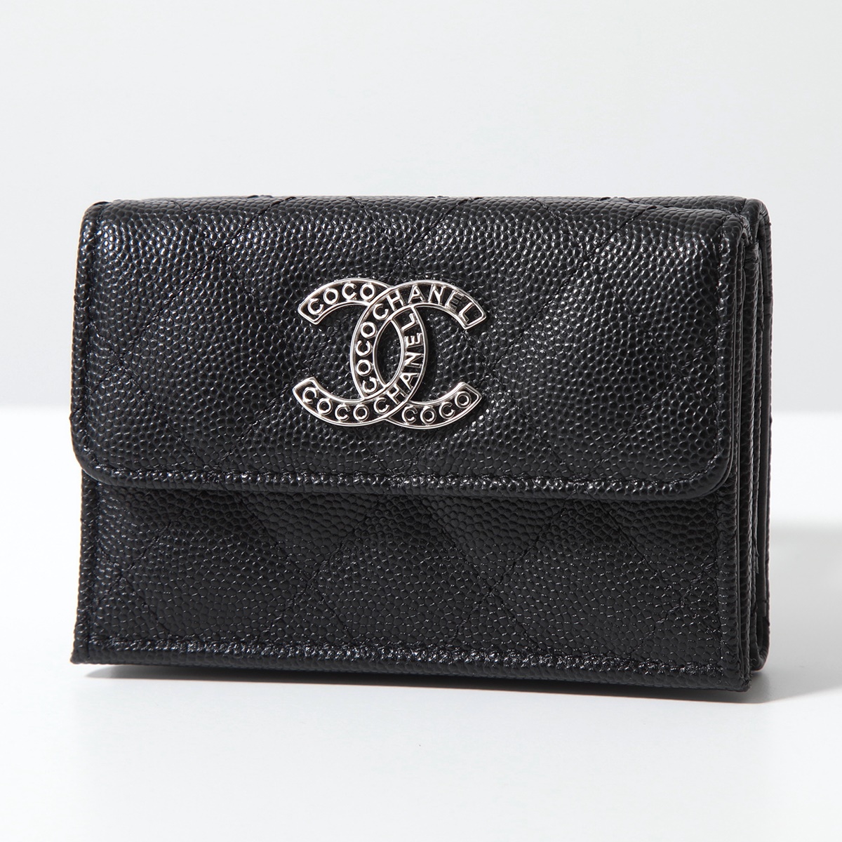 CHANEL（シャネル） 三つ折り財布 AP3827 B15620 MATELASSE マトラッセ