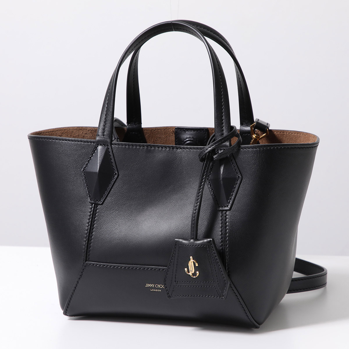 JIMMY CHOO（ジミーチュウ） ショルダーバッグ DIAMOND TOTE/S/U HUT