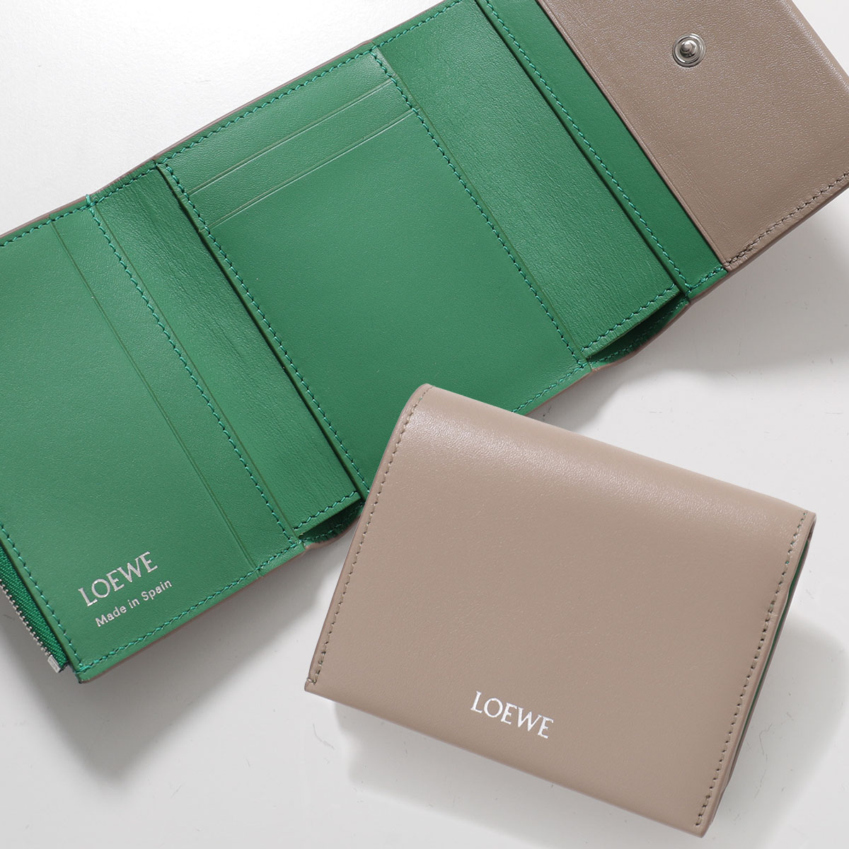 LOEWE（ロエベ） 三つ折り財布 CEM1FCAX01 レディース メンズ レザー