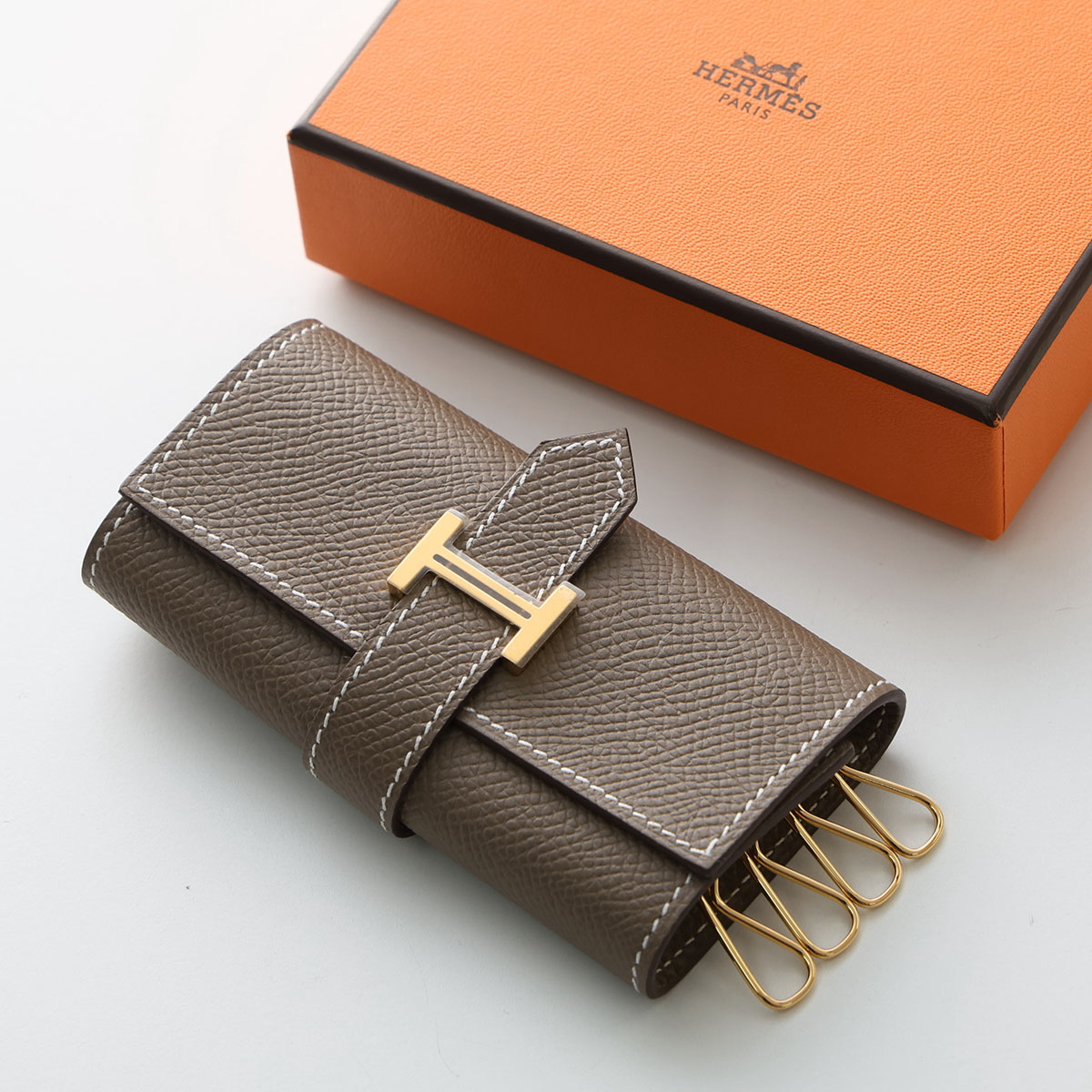 HERMES（エルメス） キーケース ベアン BEARN H047744CC レディース
