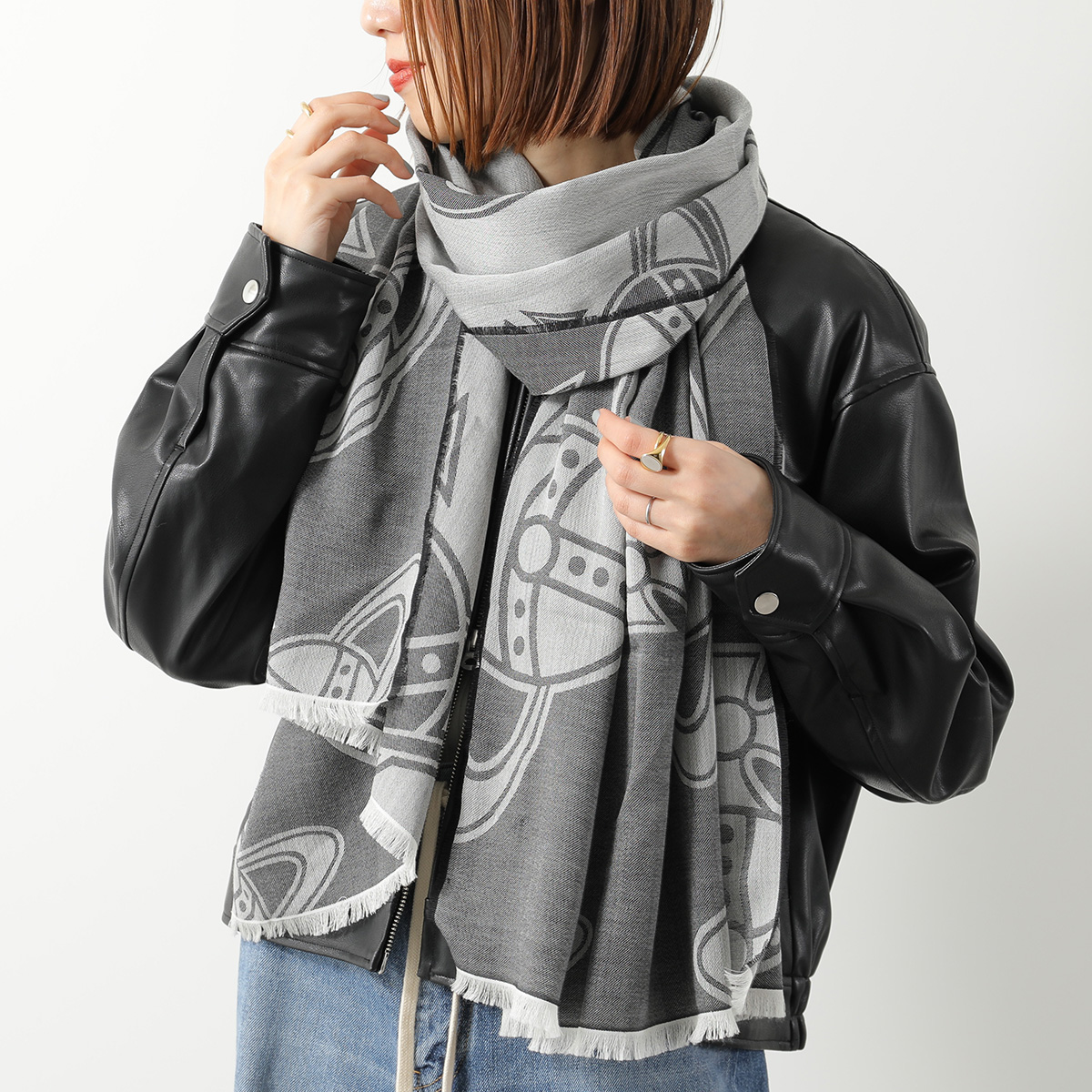 Vivienne Westwood（ヴィヴィアンウエストウッド） ストール PARIS ORB