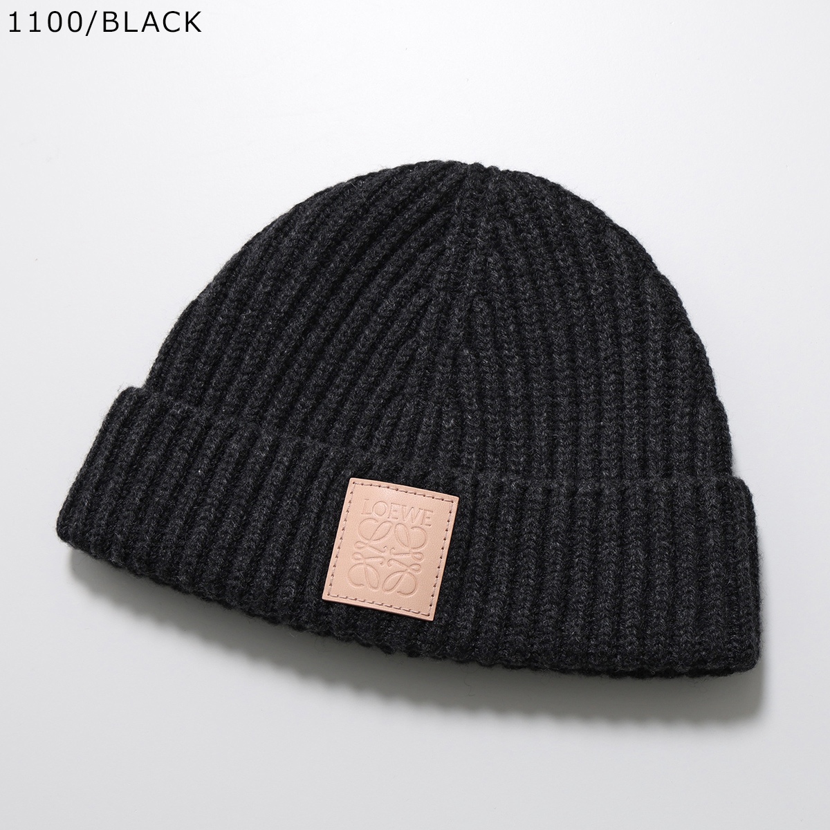 LOEWE（ロエベ） ニット帽 KSA9OT1X01 レディース メンズ カシミヤ