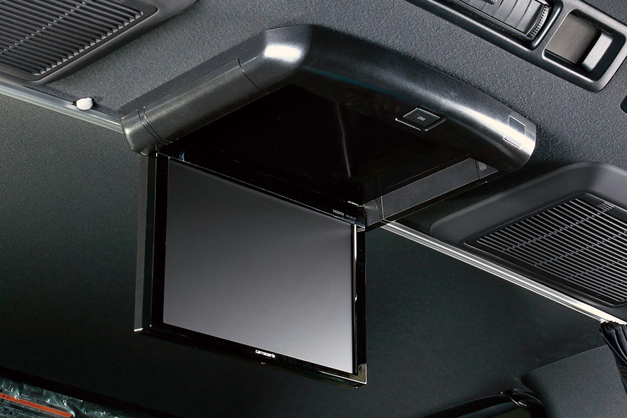 UI vehicle ハイエース 200系 カロッツェリア フリップダウンモニター