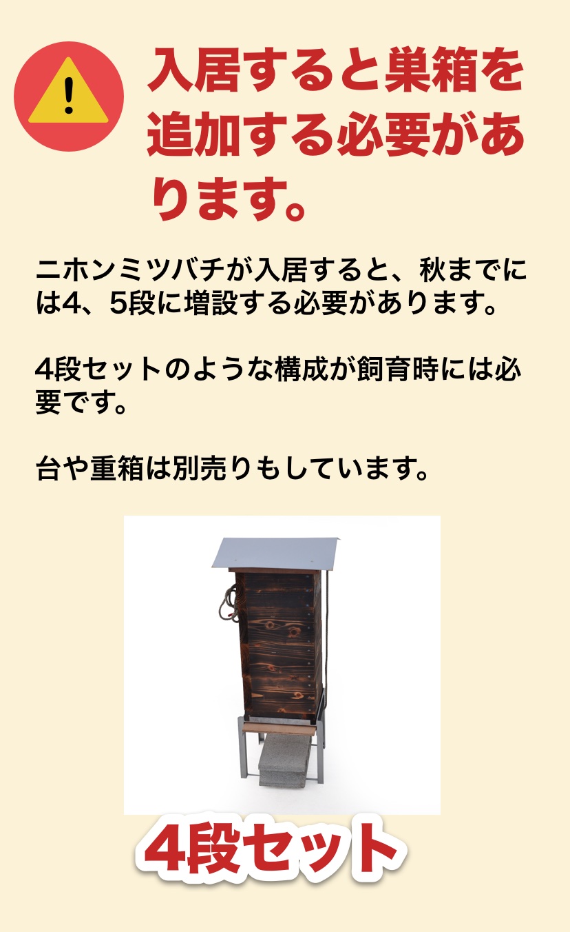 待ち箱(2段重箱式巣箱) : 週末養蜂家ショップ - 通販 - Yahoo!ショッピング