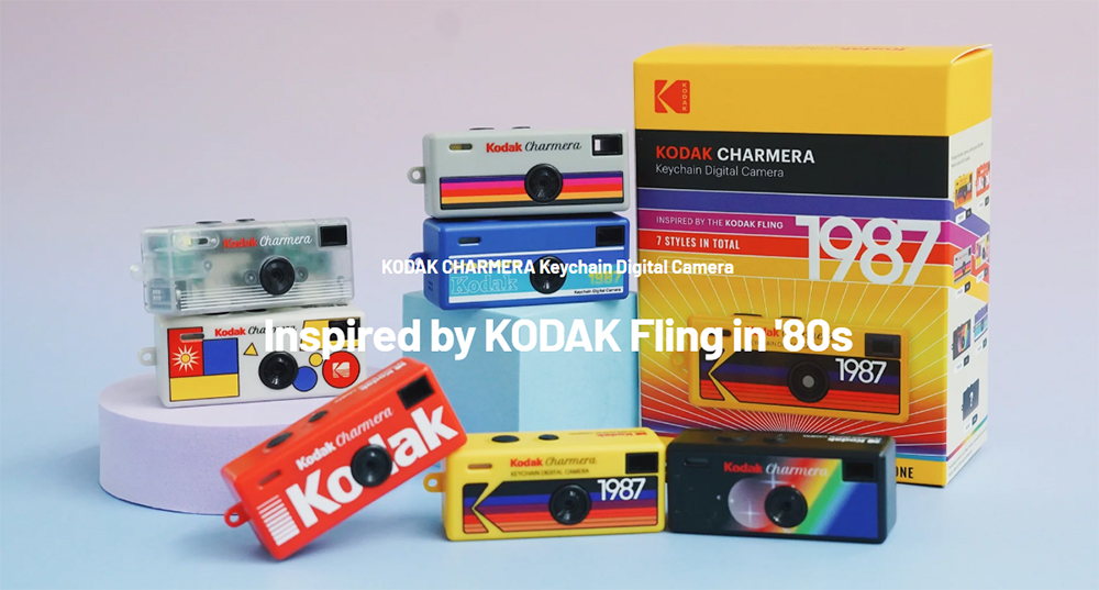 Kodak（コダック） CHARMERA チャーメラ キーチェーン デジタルカメラ