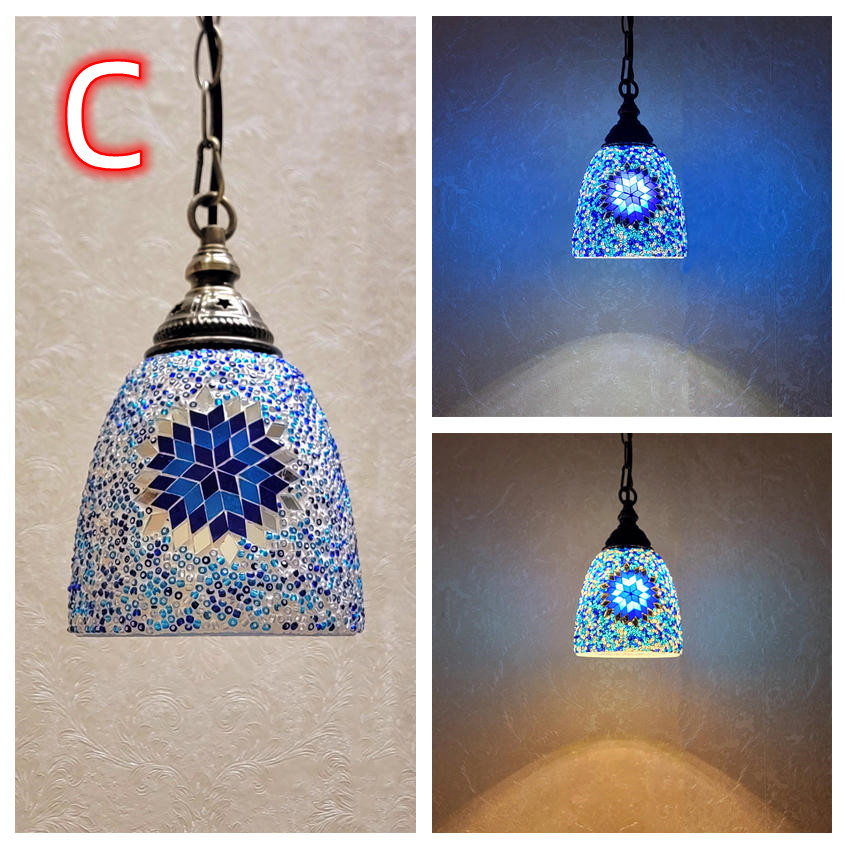 ペンダントライト トルコランプ ステンドグラス ペンダントランプ