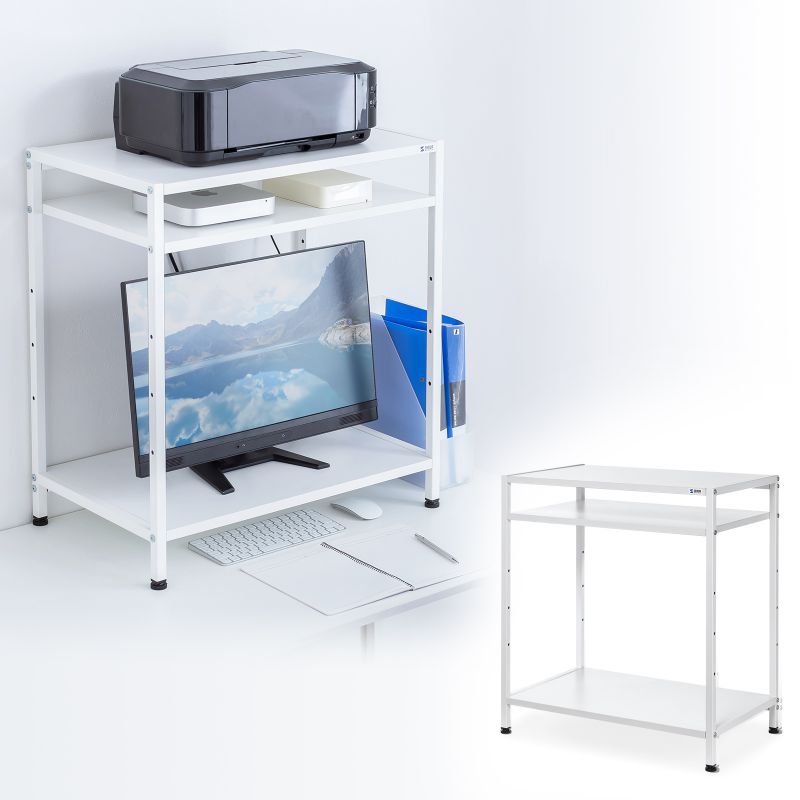 SANWA SUPPLY（サンワサプライ） デスク上収納ラック 机上台 幅64cm 3