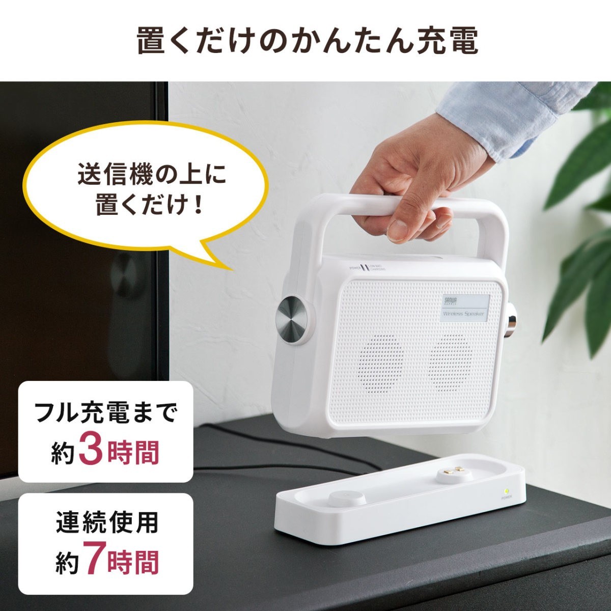 SANWA SUPPLY（サンワサプライ） テレビスピーカー テレビ用スピーカー