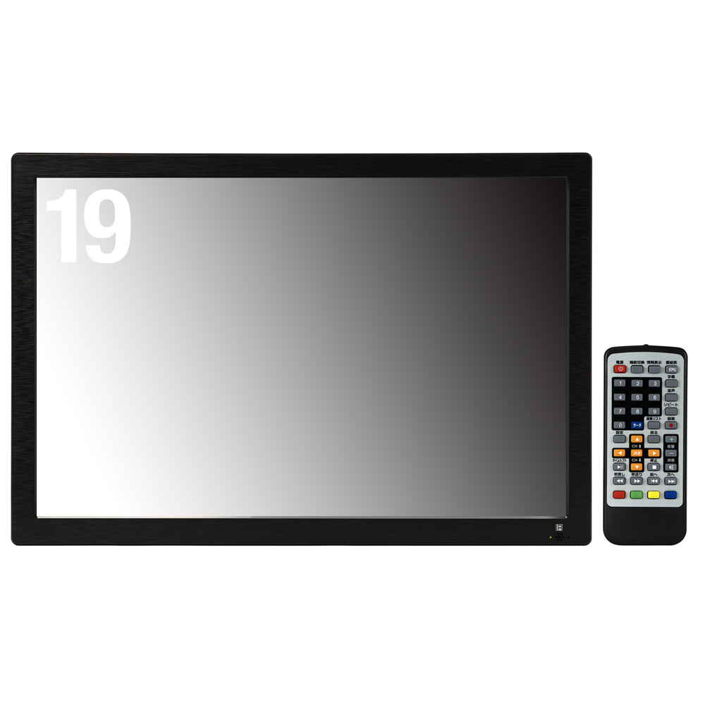 OVER TIME 地デジ対応19型録画機能つき液晶テレビOT-FT190KT : 生活