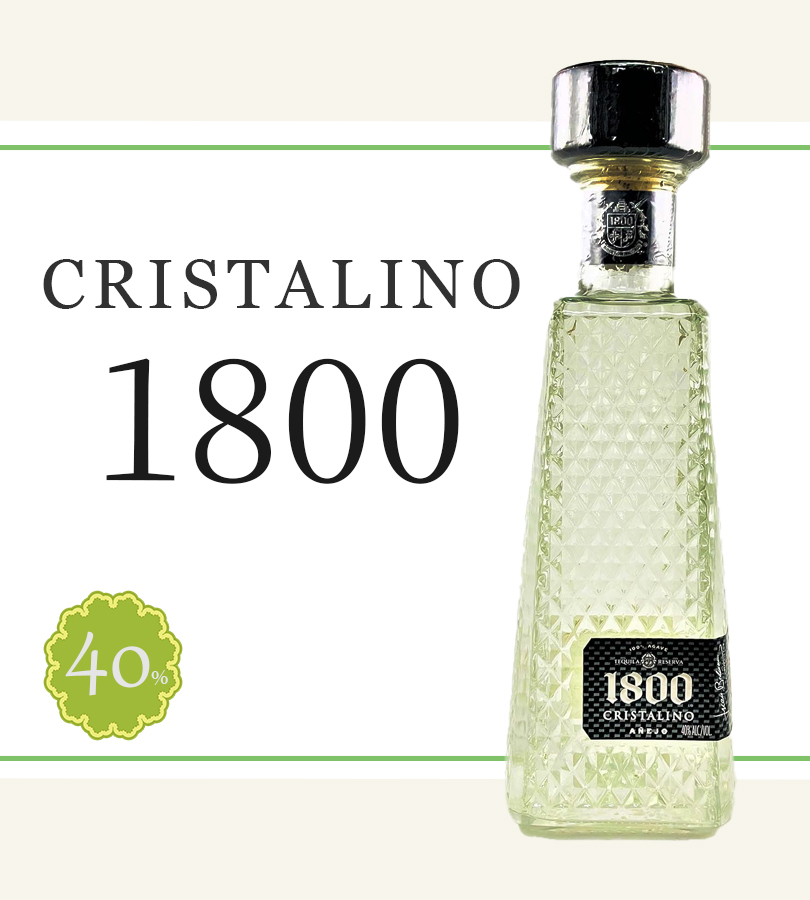 酒 洋酒 テキーラ クエルボ 1800 クリスタリーノアネホ 水晶