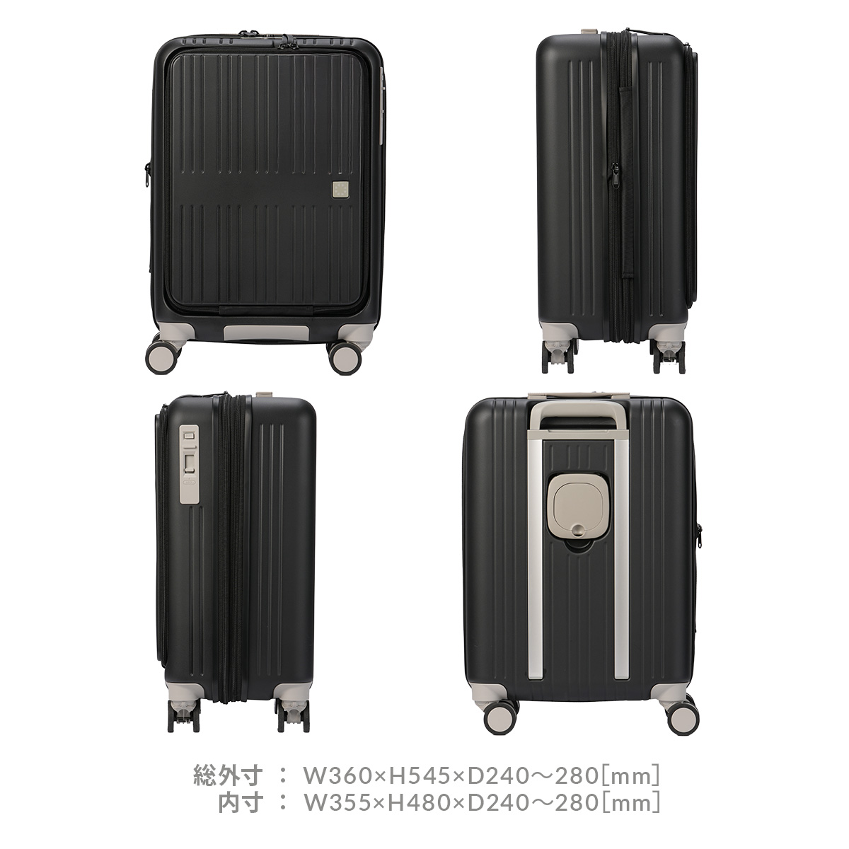 アジア・ラゲージ マックススマート スーツケース Sサイズ SS 機内