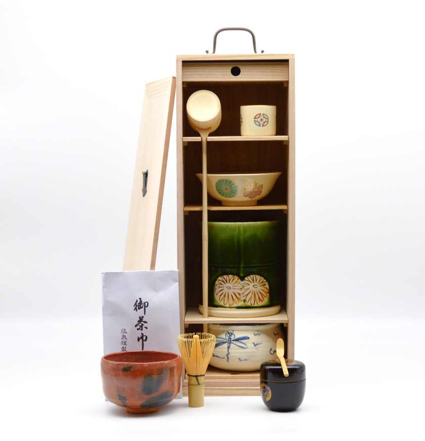 短冊箱用茶道具セット ※短冊箱は付属しておりません。画像はイメージ