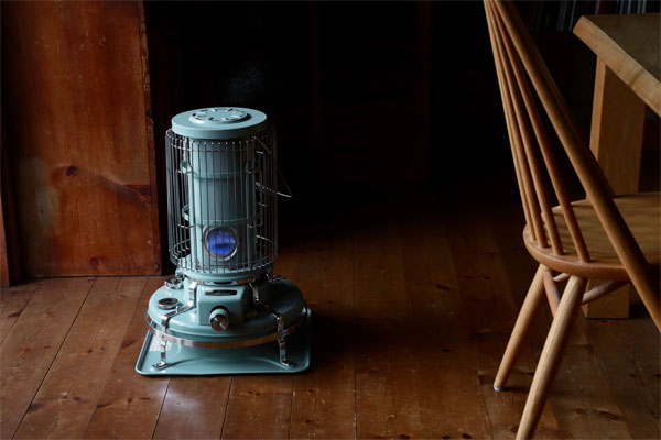 カスタム、アラジン灯油ストーブ ミントグリーン アラジン（Aladdin