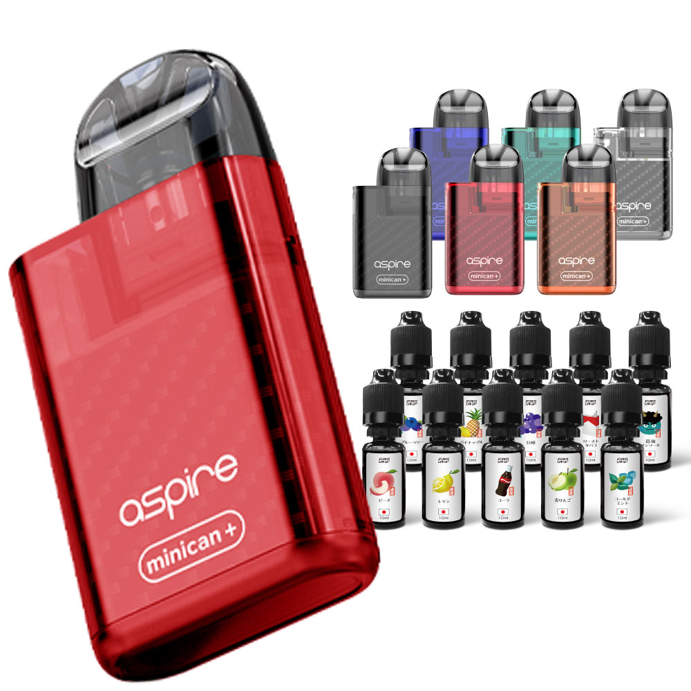 VAPE POD ASPIRE minican+ 電子タバコ ベイプ アスパイア ミニカン