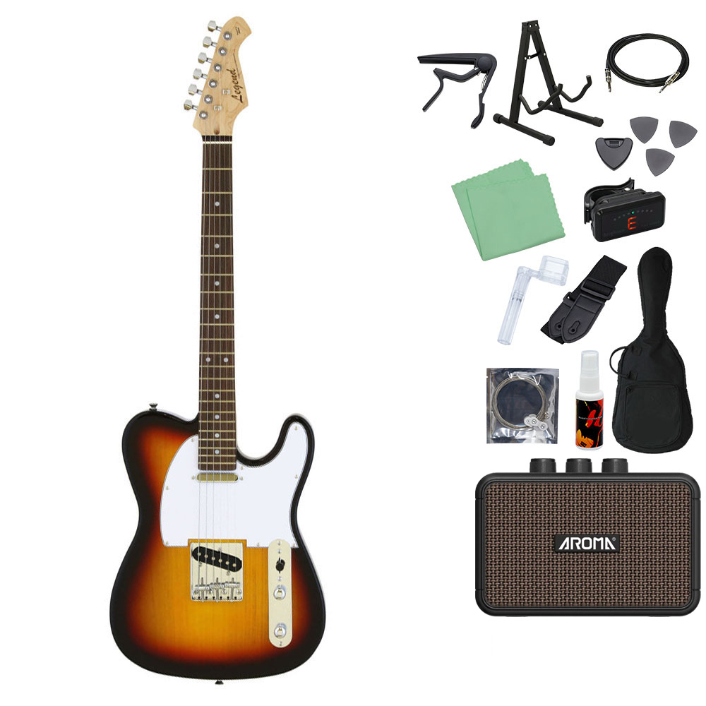 LEGEND レジェンド LTE-Z エレキギター初心者14点セット 〔ミニアンプ