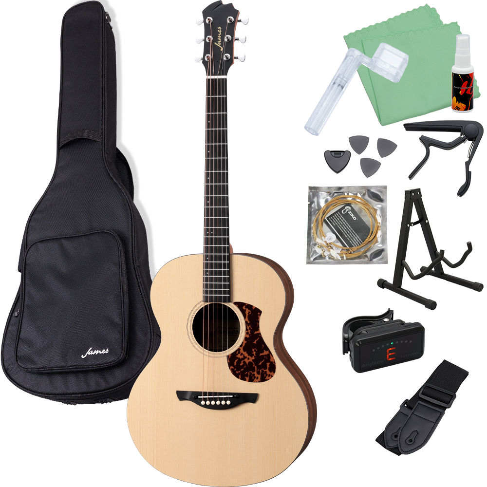 再値下】James アコースティックギター ケース付き 再値下】James