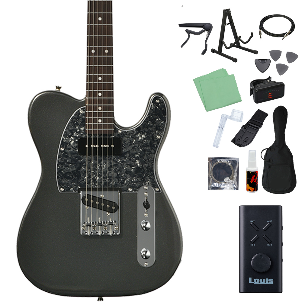 Bacchus（バッカス） BTE-2-RSM/R-BPPG エレキギター初心者14点セット