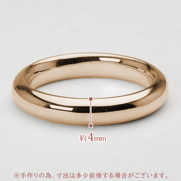 k10、ゴールドリング、幅0.8mm丸線 k10、ゴールドリング、幅0.8mm丸線