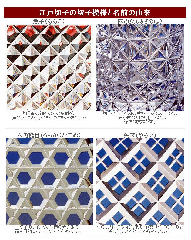 江戸切子 カガミクリスタル ロックグラス（青） 木村秋男 : お値打ち