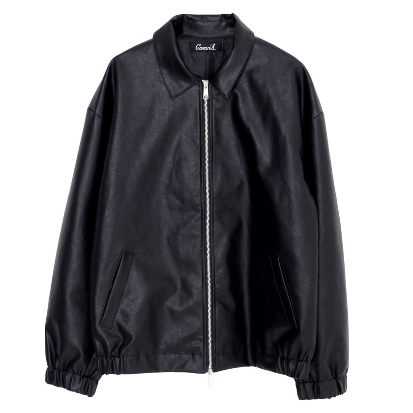 CavariA（キャバリア） レザージャケット メンズ 合成皮革 ライダース