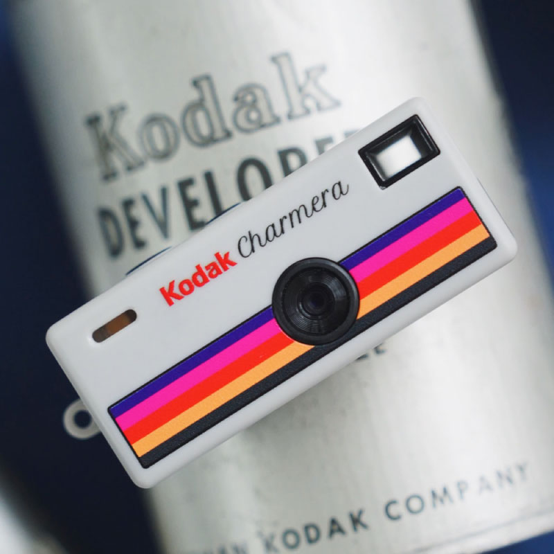 未使用品 ホワイト Kodak Charmera チャメラ キーホルダーデジカメ