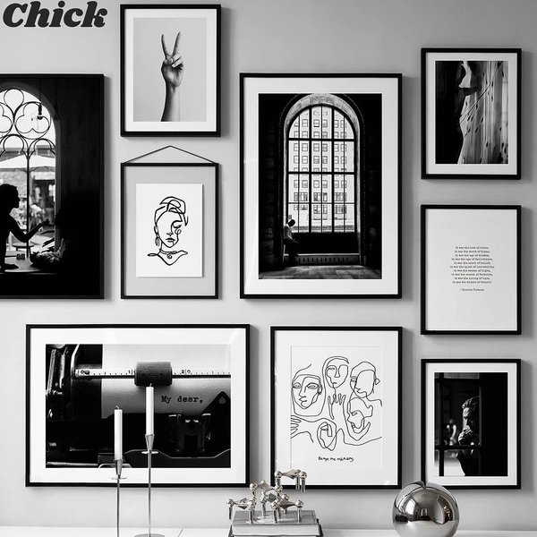 額付 アートポスター アートフレーム おしゃれ 絵画 モノクロシリーズ