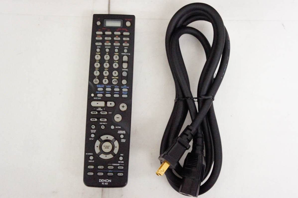 中古 DENONデノン AVサラウンドアンプ AVC-3500 : エスネットショップ