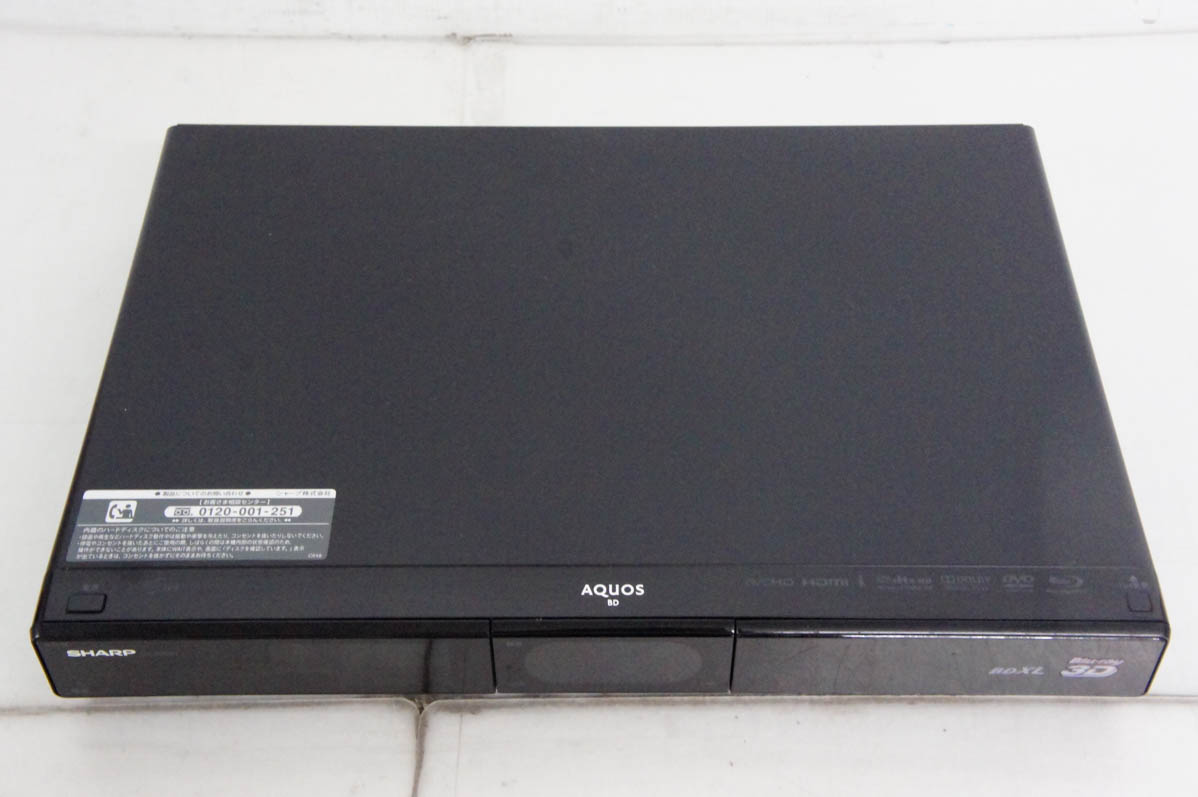 ミルキー シャープ ブルーレイレコーダー 2TB 2019年 ミルキー