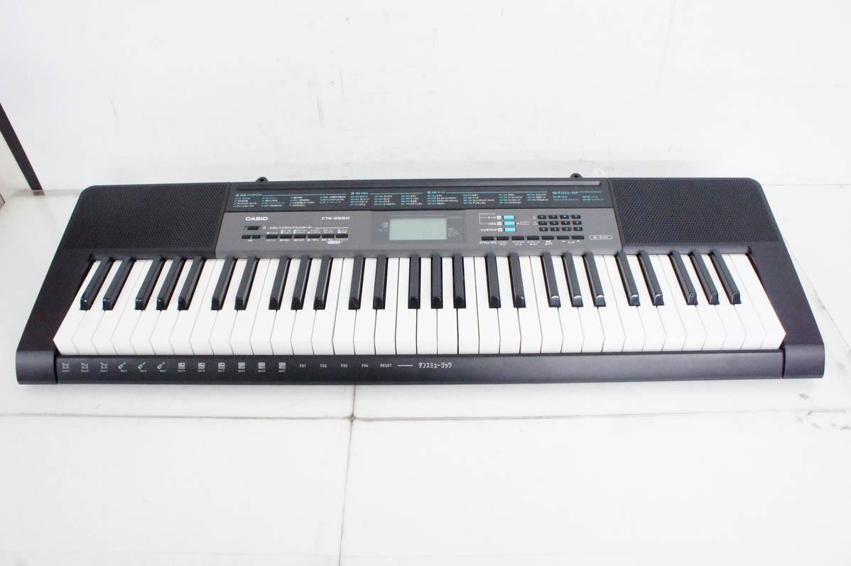 CASIO カシオ 61鍵盤 電子 キーボード CTK-2550 ベーシック