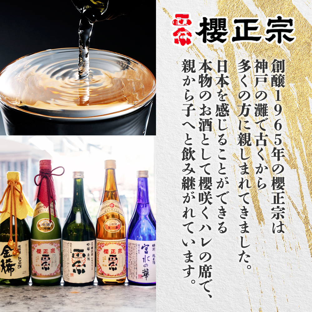 北国からの贈り物 日本酒 ギフト 櫻正宗 金稀 無濾過 純米大吟醸三五