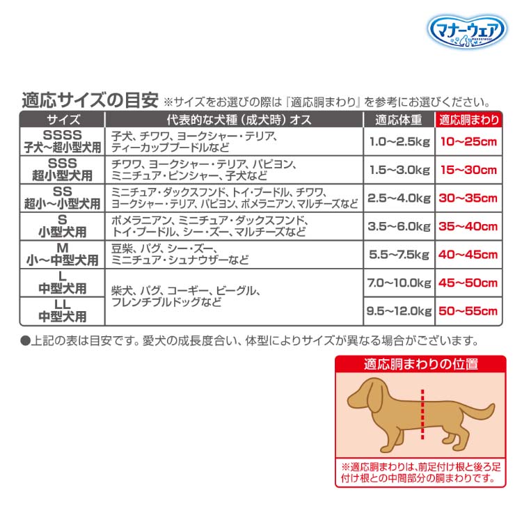 マナーウェア 男の子用 M トラッドテイスト 犬用 おむつ ユニチャーム