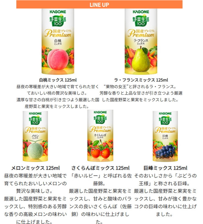 KAGOME（カゴメ） 野菜生活100国産プレミアムギフト（紙容器）22本