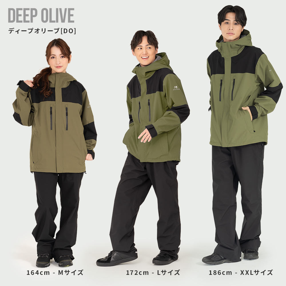 NNOUM レインウェア 上下セット レインスーツ メンズ レディース